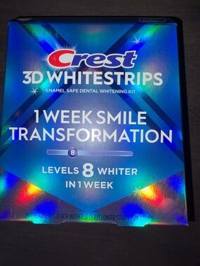 🌴Crest 3D Whitestrips Enamel Safe Dental Whitening Kit 14 treatments